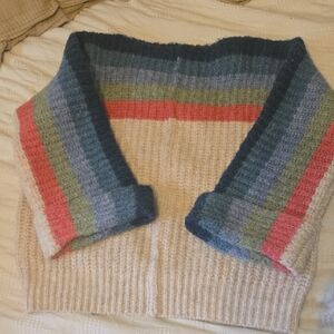 POL Multicolor Striped Women's Sweater